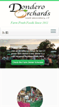 Mobile Screenshot of donderoorchards.com
